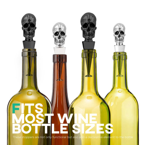 Homestia tapon vino compatible con muchas botellas, ideal para uso diario.