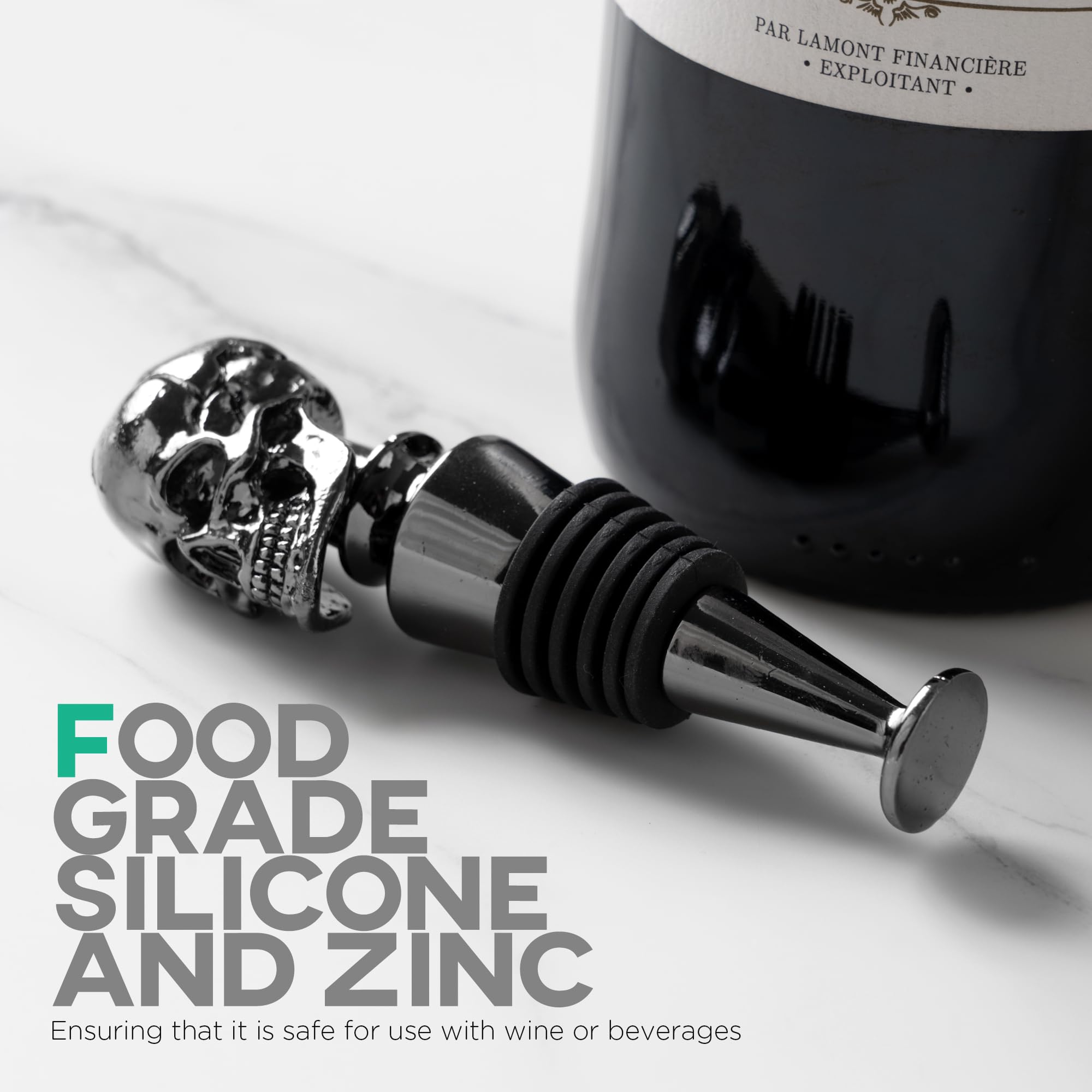 Homestia tapón de vino puede lavarse en lavavajillas, recomendado lavado a mano.