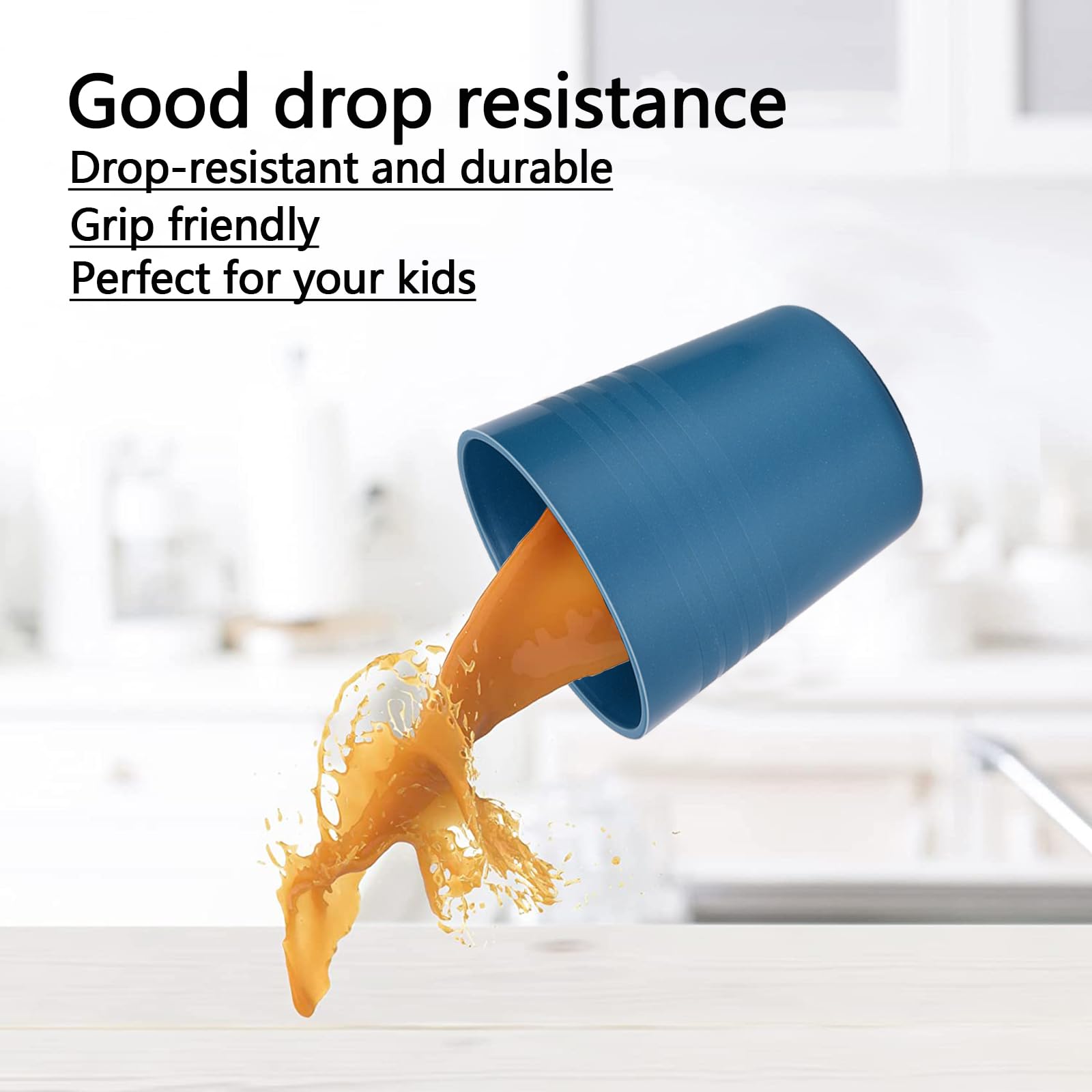 Vaso sostenible de fibra de trigo de Homestockplus
