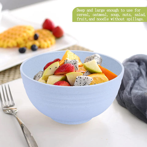Homestockplus tazones coloridos para mesa, alegran cualquier comida.