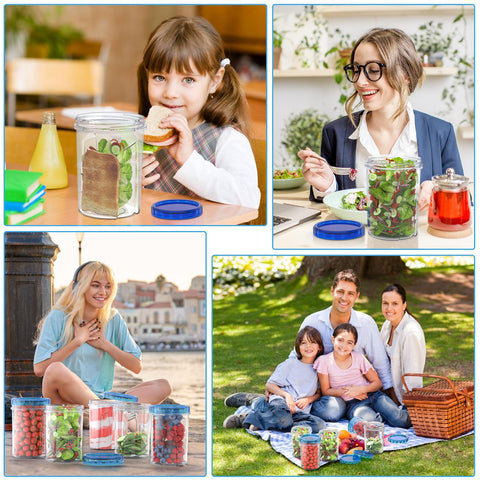 Ideal para preparación de comidas y porciones controladas.