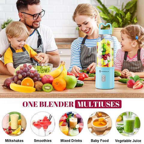 Licuadora HOMEXUP diseño ergonómico y limpieza fácil