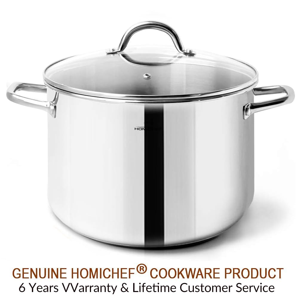 Olla HOMICHEF diseño elegante para cualquier cocina moderna.