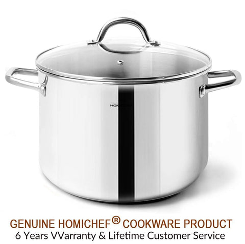 Olla HOMICHEF diseño elegante para cualquier cocina moderna.