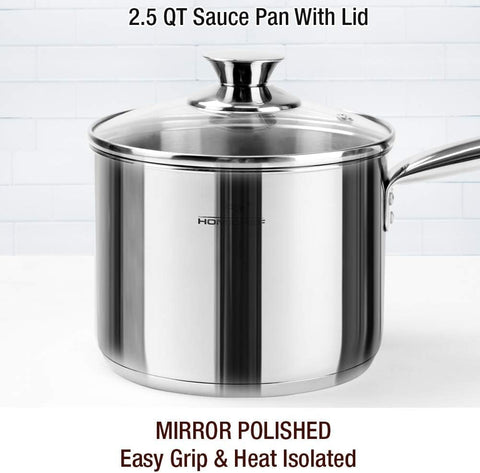 HOMICHEF sartén de 8 pulgadas para dorar y sellar.