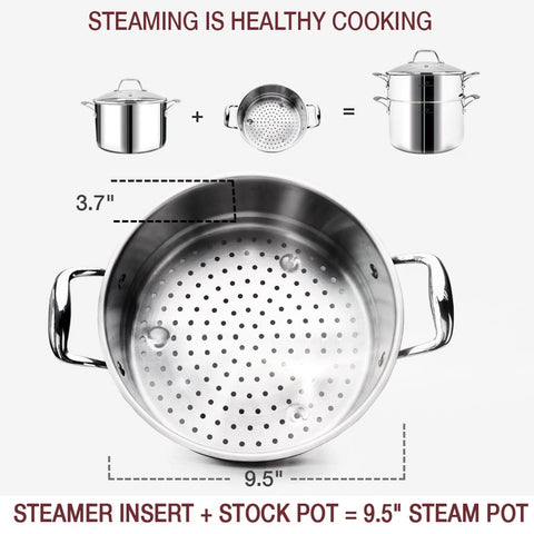 Sartén HOMICHEF de 3 qt para saltear con distribución uniforme.