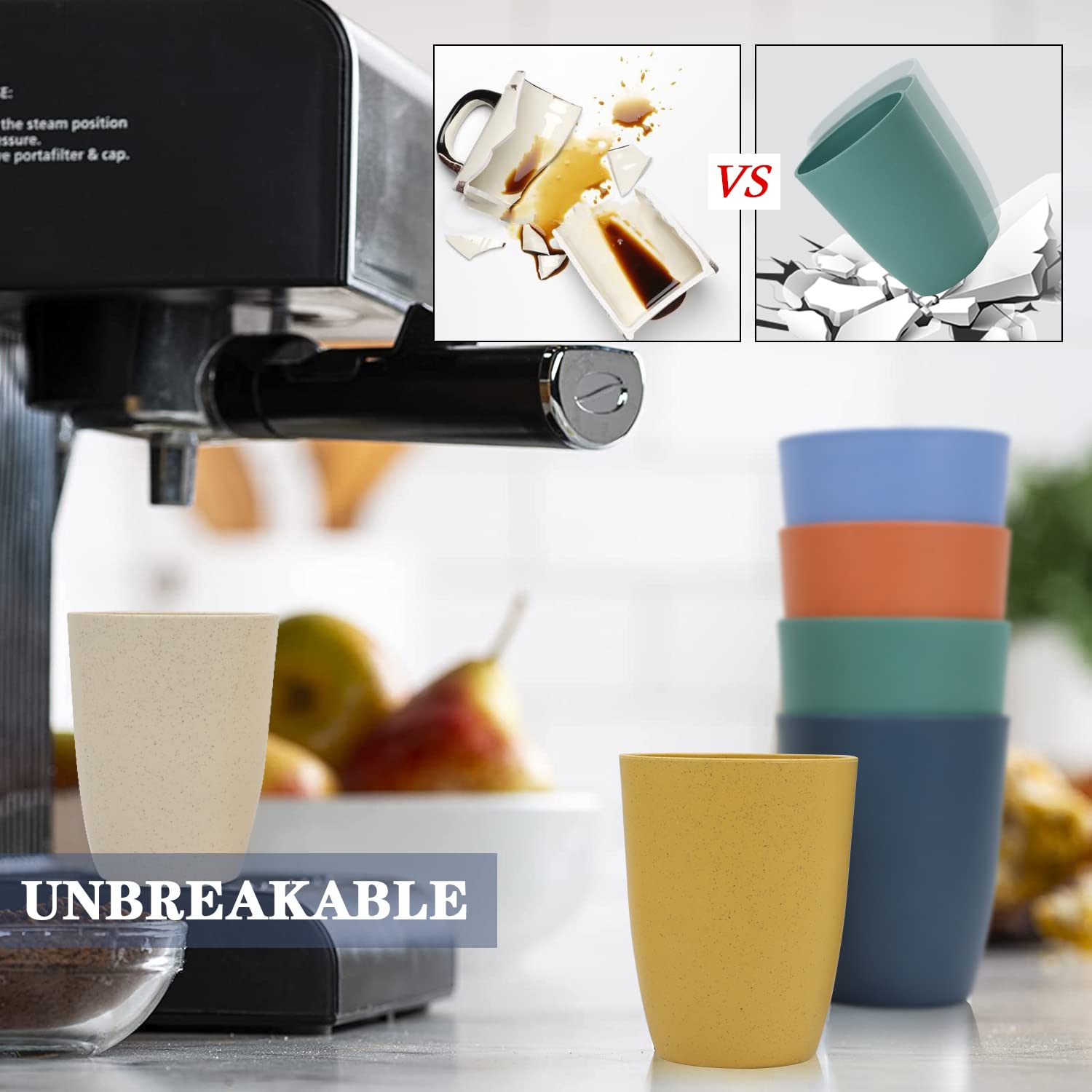 Homienly copa para café y té, ideal para bebidas cálidas.