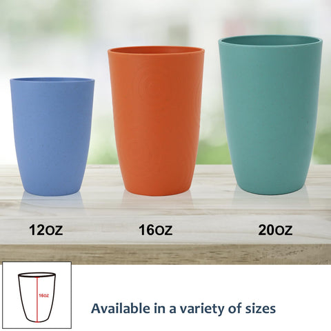Homienly vasos de trigo aptos para microondas para calentar bebidas