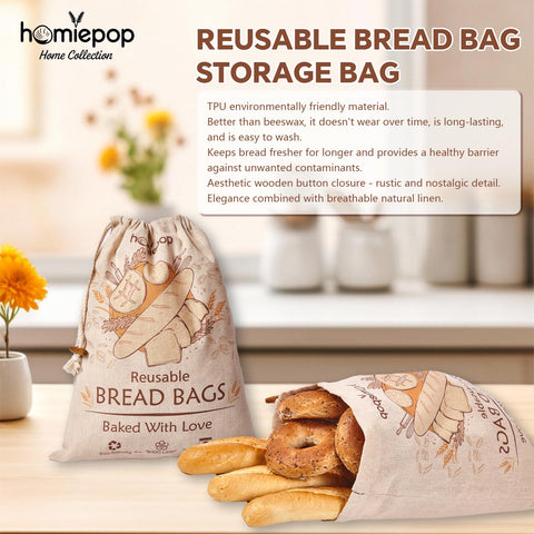 HomiePop conservar pan casero mejora la experiencia al almacenar