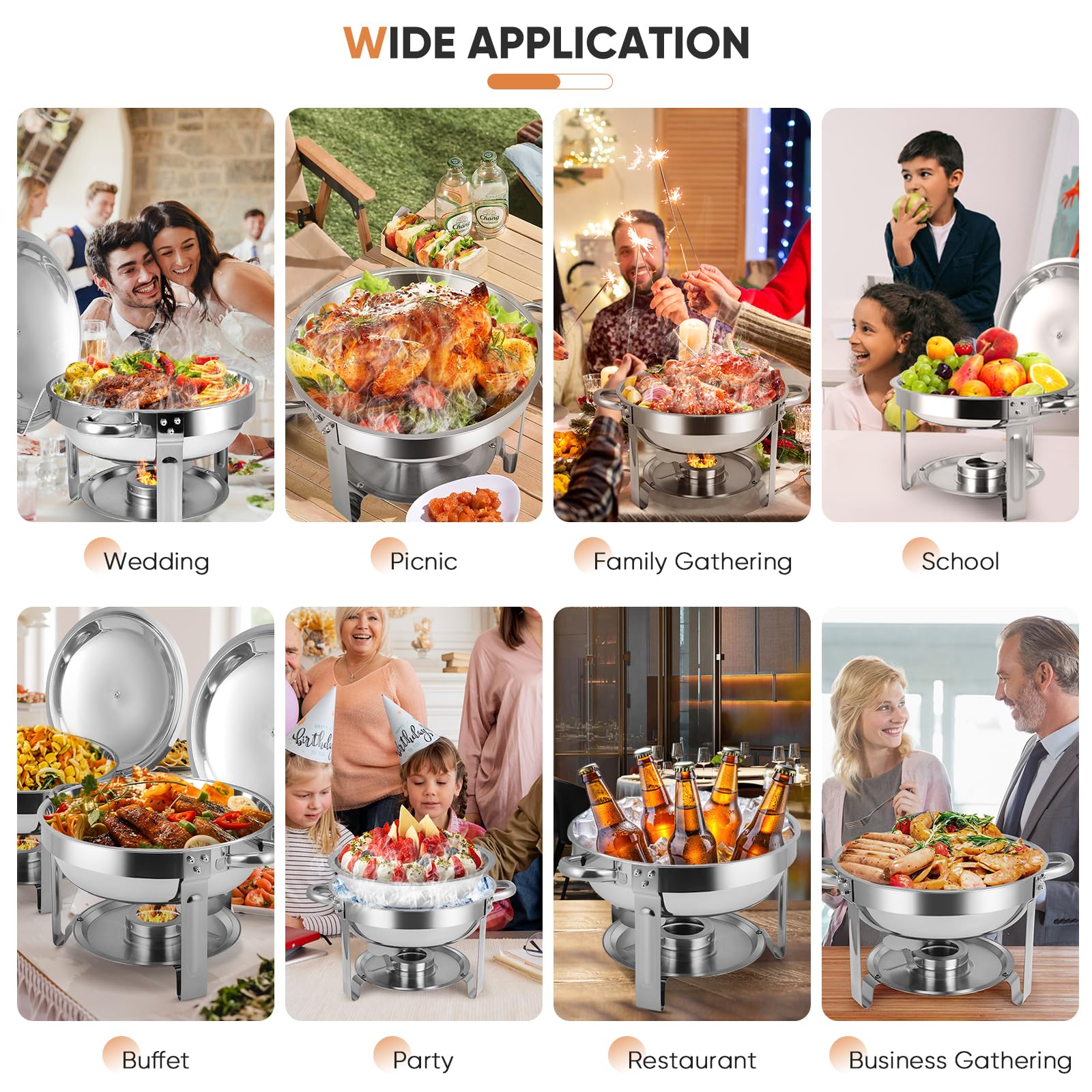 Homiesetify conjunto para catering y fiestas con estilo