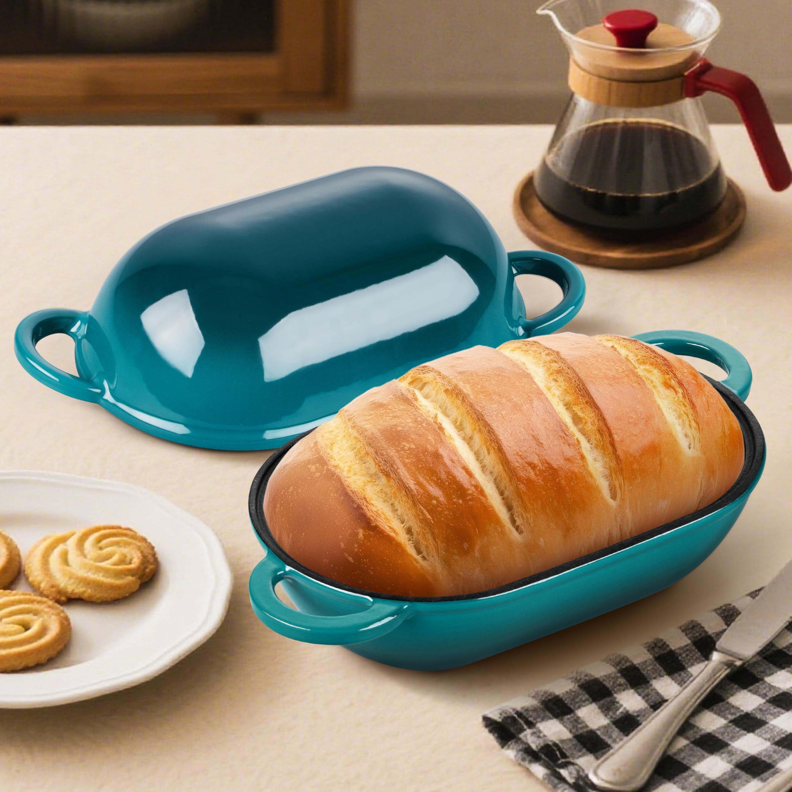 Homokit mango ergonómico resistente al calor para manejo cómodo.