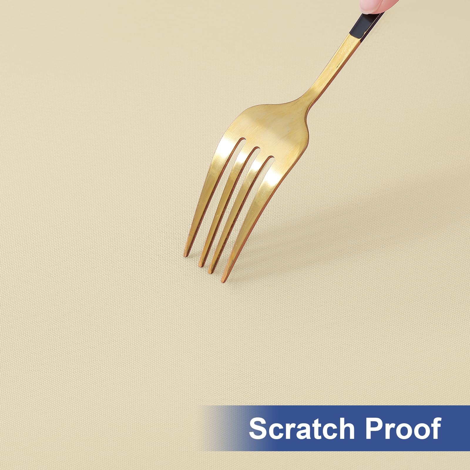 Homing: protección de superficie resistente que mantiene la mesa limpia.