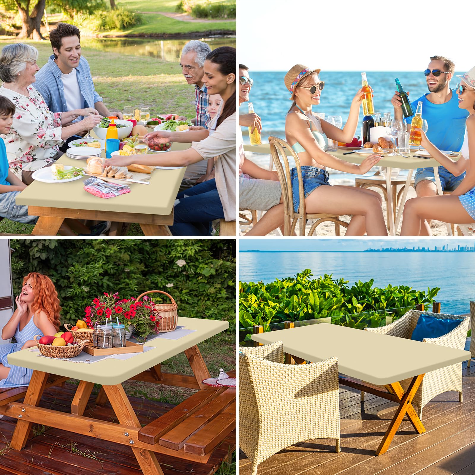Homing: uso multipropósito para picnic, camping y reuniones al aire libre.
