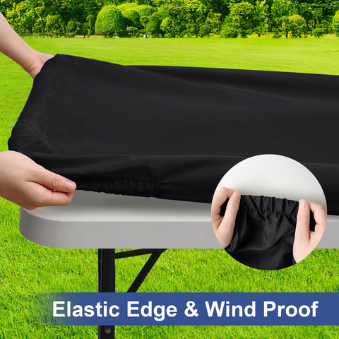 Homing mantel impermeable de poliéster para exterior y limpieza fácil.
