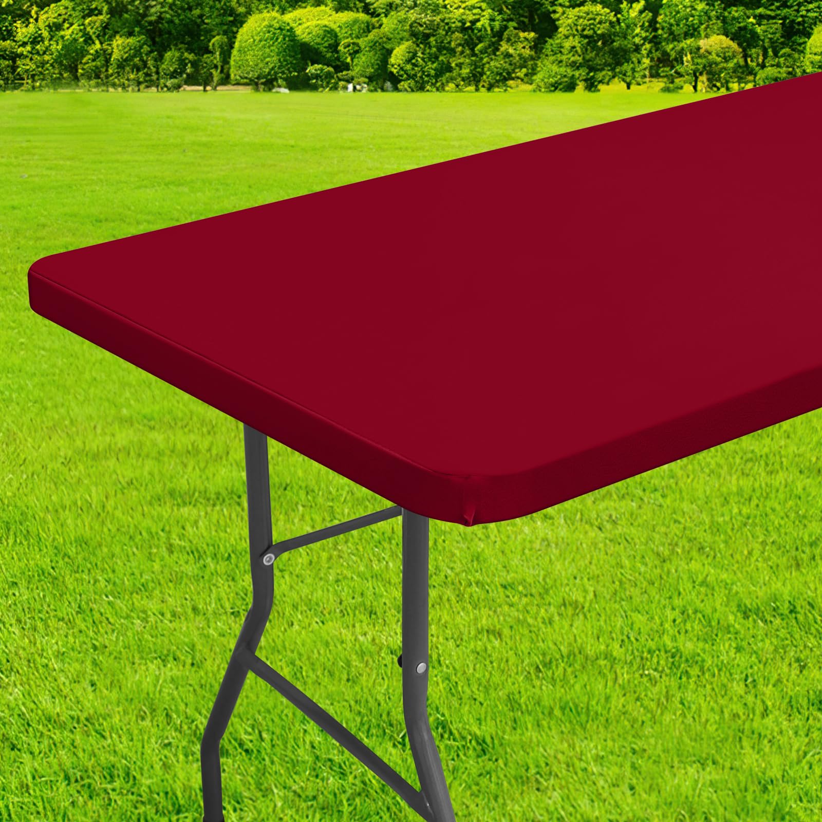 Mantel rectangular de Homing con borde elástico para fijación estable al exterior