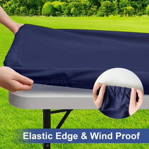 homing mantel rectangular con ajuste elástico para evitar despegue con viento.