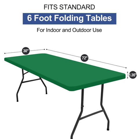 Mantel Homing para mesa plegable de 6 pies con ajuste.
