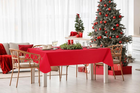 Homing mantel rectangular superficie impermeable facilita la limpieza después de comer