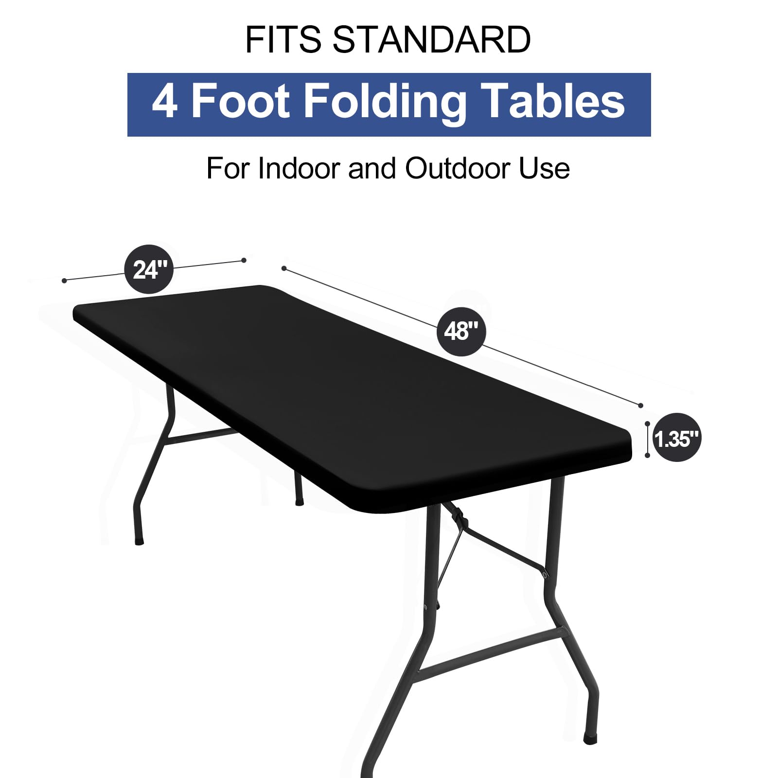 Homing mantel rectangular para uso múltiple en exteriores y eventos.
