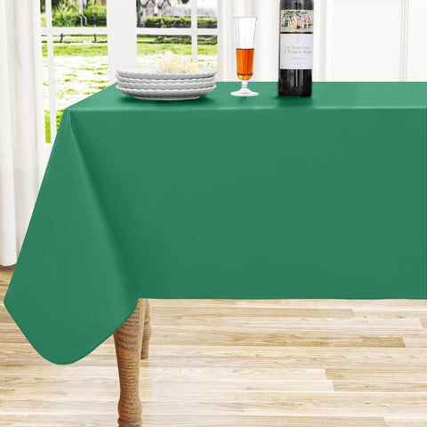 Mantel Homing vinilo impermeable verde esmeralda 60x84, protege la mesa.