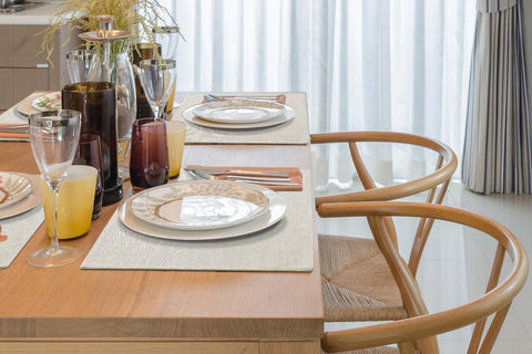 Manteles Homing con estilo campestre para reuniones caseras
