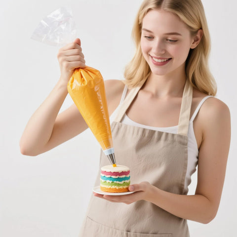 Bolsas desechables HOMIOVE para repostería, limpieza rápida.