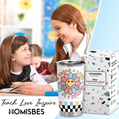Regalo HOMISBES para profesores en caja elegante, perfecto para comenzar el año escolar.