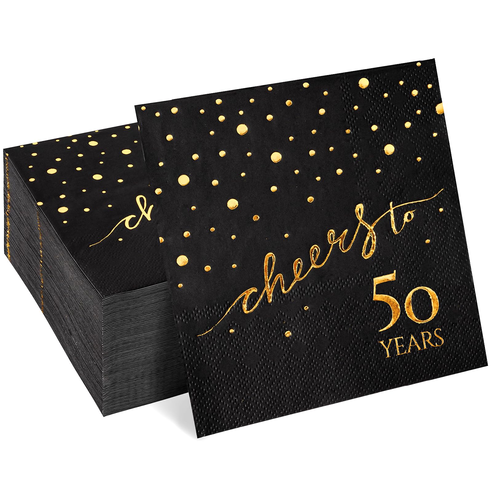 Set de 100 servilletas HOMIX para fiestas grandes, práctico y elegante