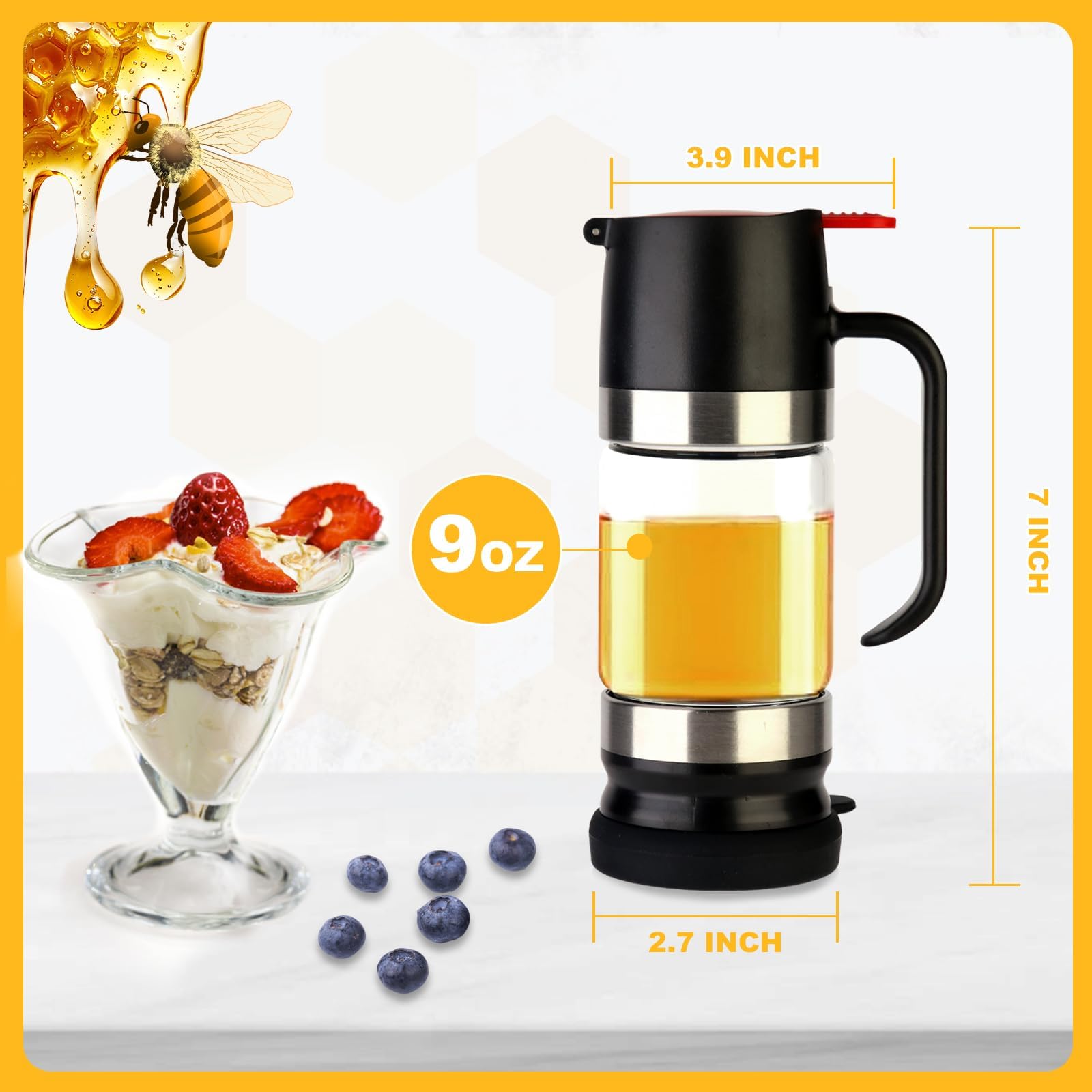 HOMKULA dispensador para cafe y te sobre taza sin derrames