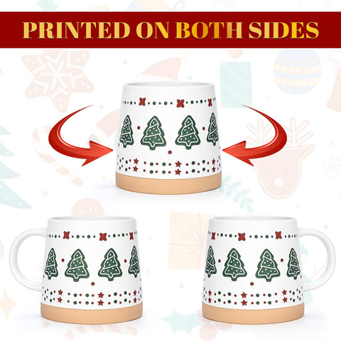 Homloue tazas Navidad 14 oz, capacidad ideal para bebidas frías o calientes