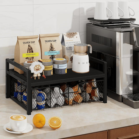 Homode bandeja superior para té con protección, perfecta para accesorios.