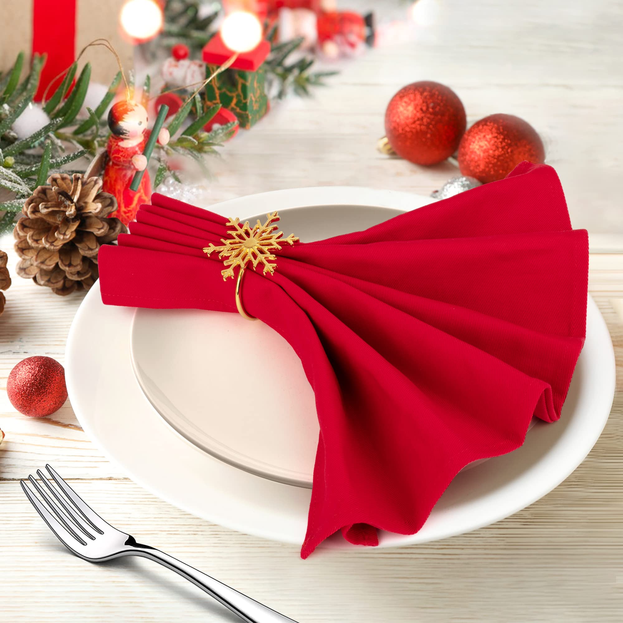 Regalo navideño elegante de Homotte con brillo suave.