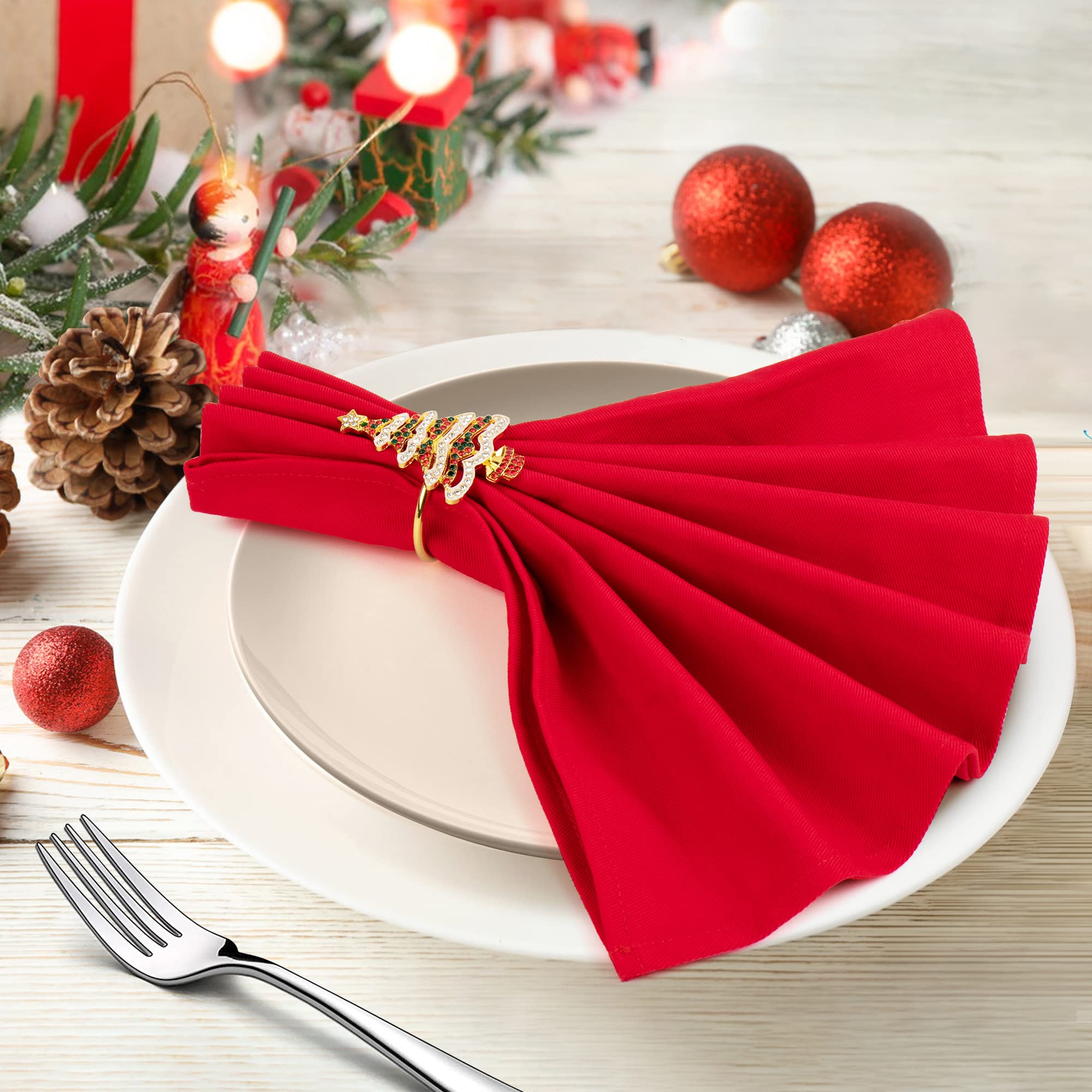 Regalo para amantes de la decoración de mesas con Homotte rosa dorado.