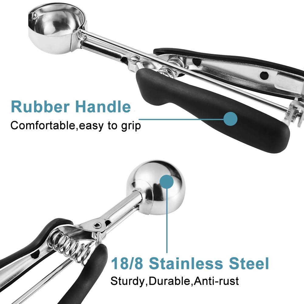 HOMURE H Cookie Scoop Set acero inoxidable 18/8 resistente