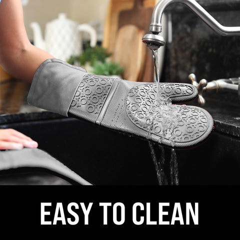 HOMWE guante-silicona diseño flexible para movimientos en cocina