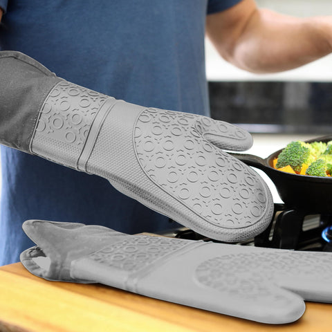 HOMWE guante-silicona seguridad en cocina y grill con control