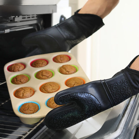 HOMWE uso exterior: protege manos cerca de parrillas y hornos.