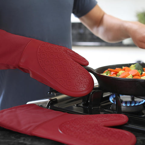 Diseño flexible y cómodo para uso diario en cocina y parrilla