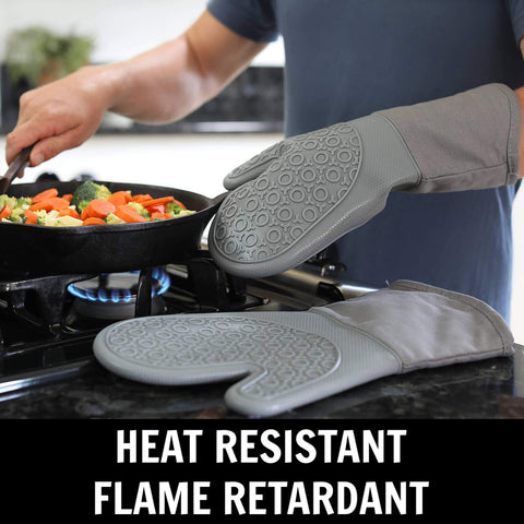 Trivets HOMWE de silicona para colocar ollas calientes sin dañar la encimera.
