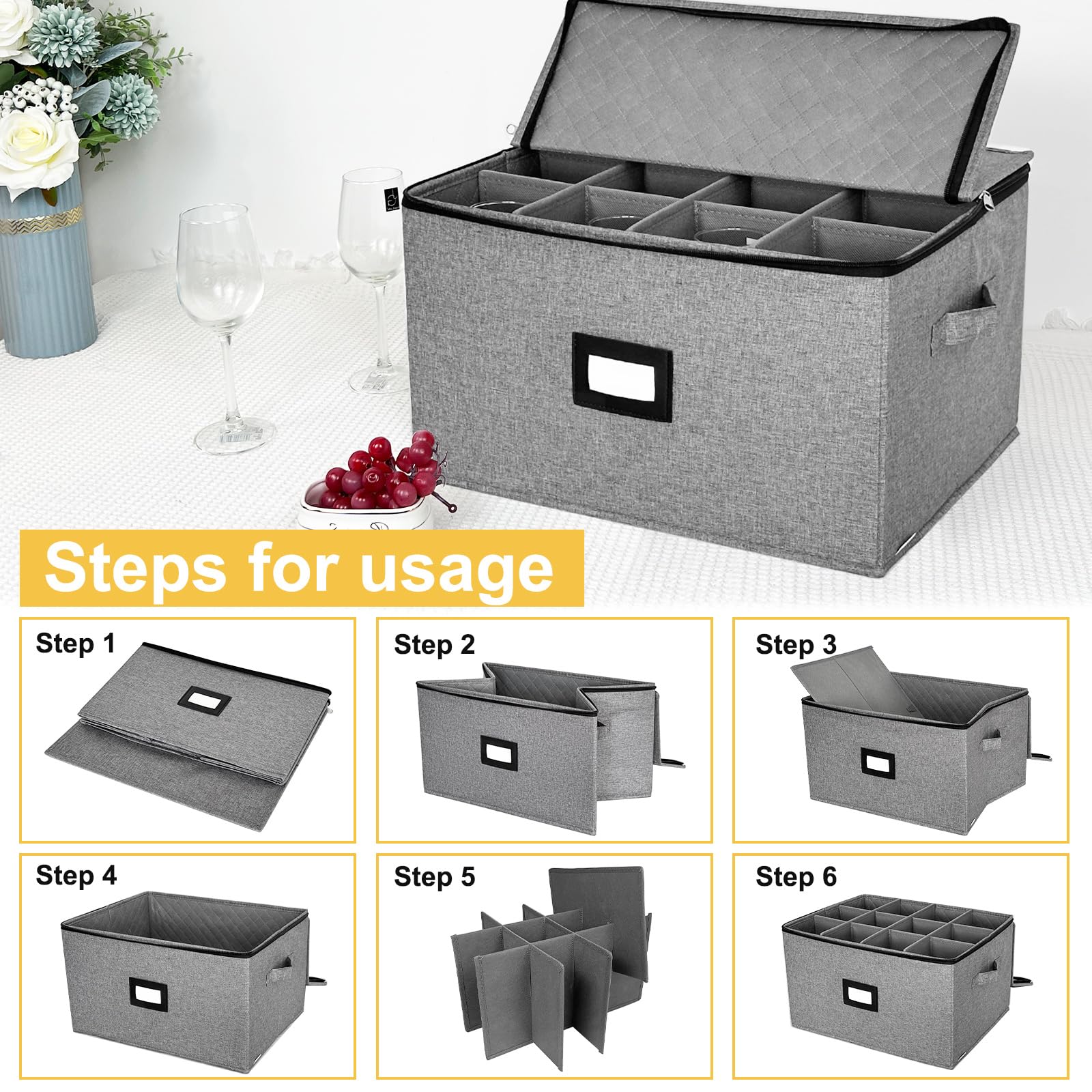 Diseño apilable Homyfort optimiza almacenamiento de vino.
