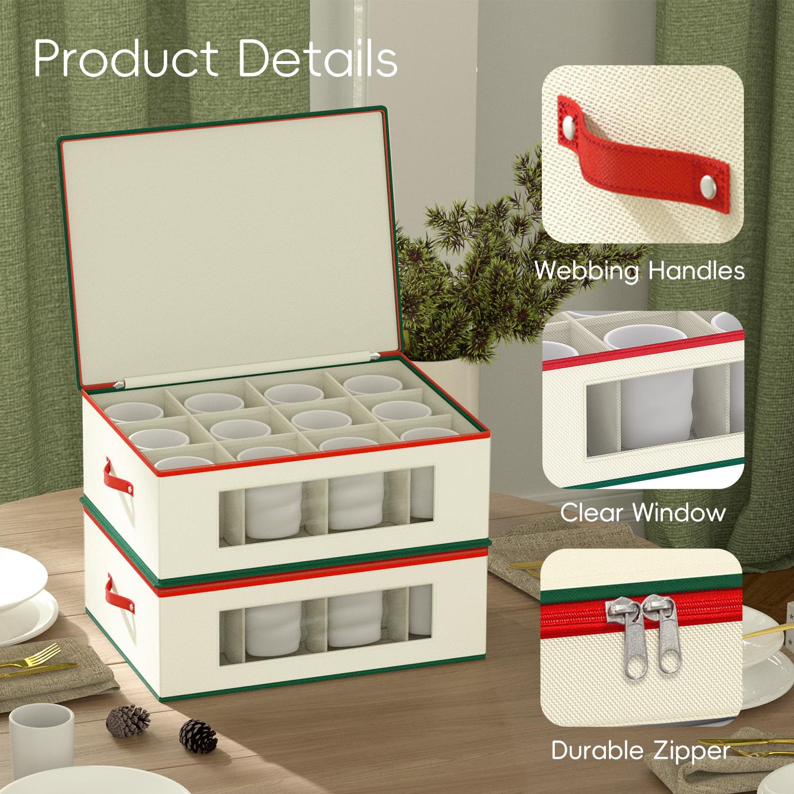 Homyfort montaje fácil para organizar tazas y vasos rápidamente
