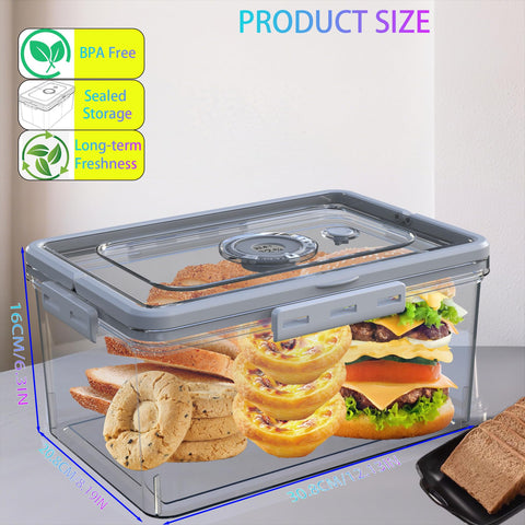 Honbuty caja pan ajuste de aire, regula la ventilación para panes.
