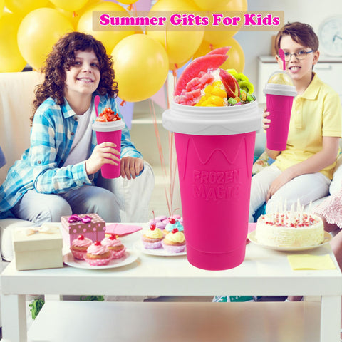 Honbuty Taza para granizados, tapa portátil para llevar a cualquier lugar.