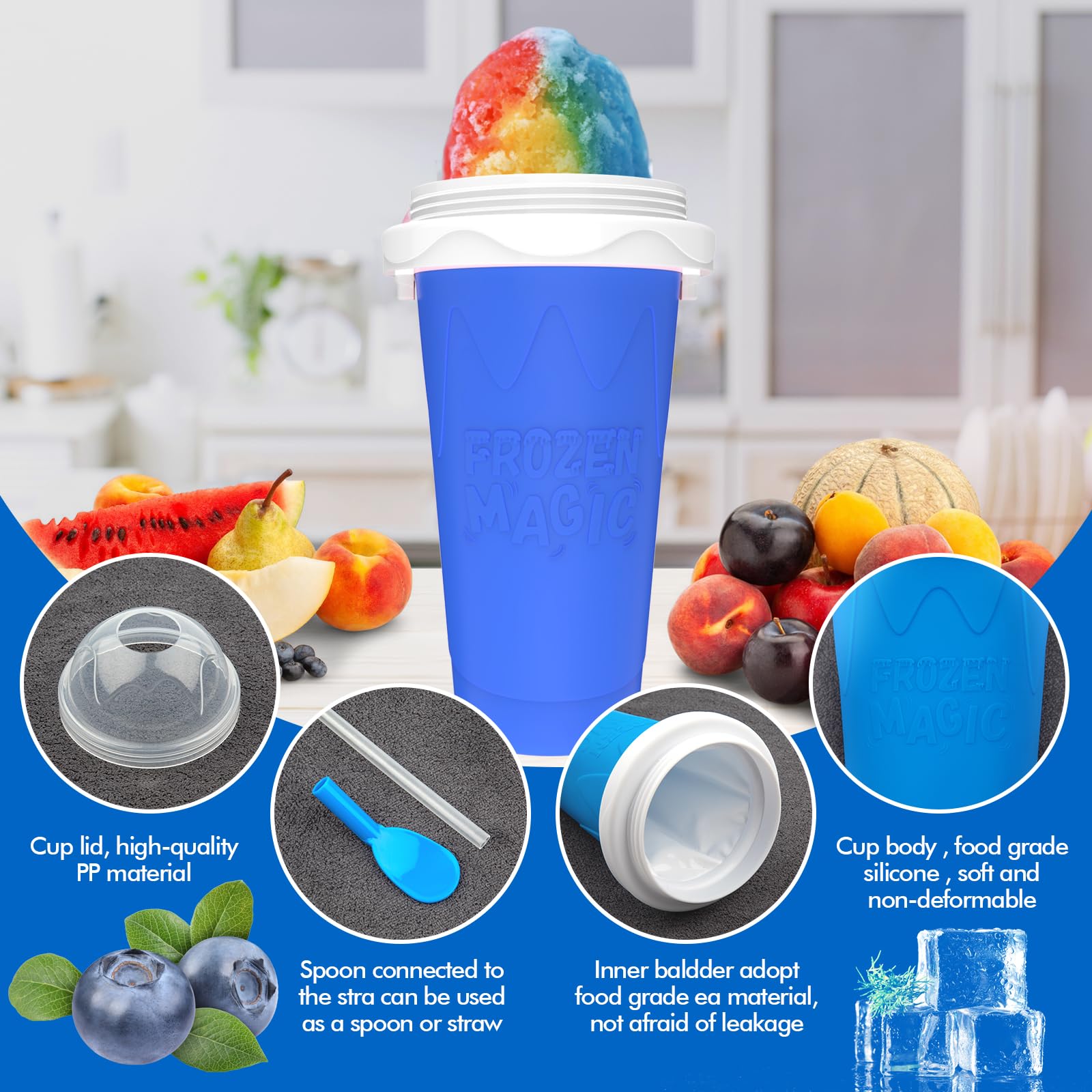 Honbuty Slushie Maker regalo divertido para familia y amigos.