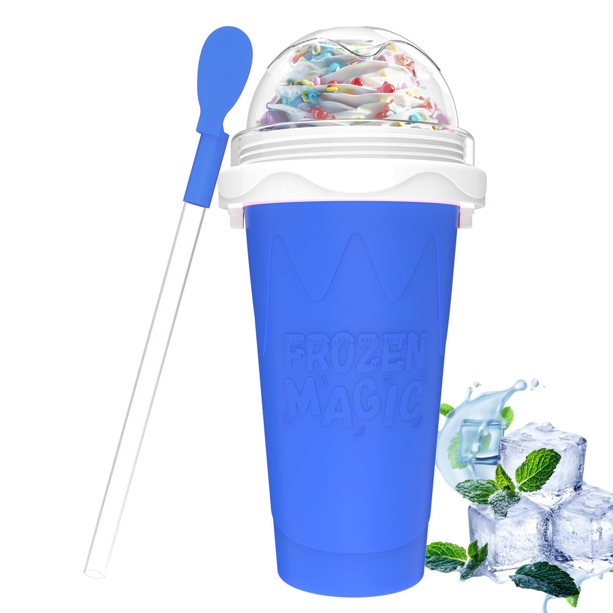 Honbuty Taza granizado con congelación rápida para bebidas en casa