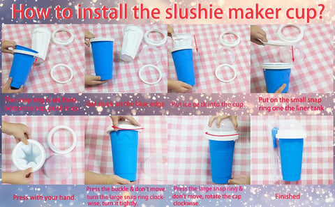 Honbuty Taza granizado regalo creativo para amigos y familia