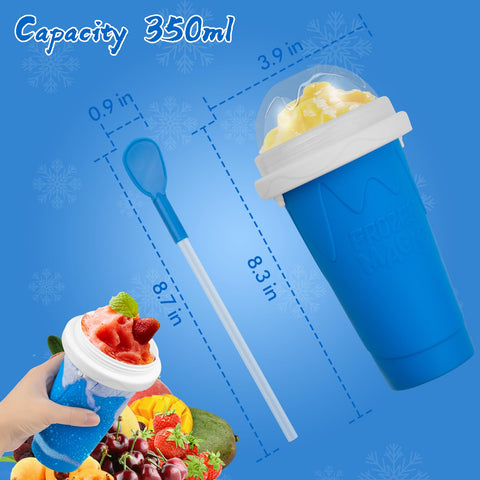 Honbuty Taza granizado con tapa hermética para transportar sin derrames