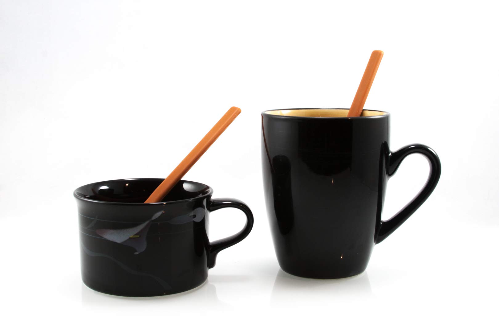 Honey Bear Kitchen: cuchara silicona gris ideal para café y té
