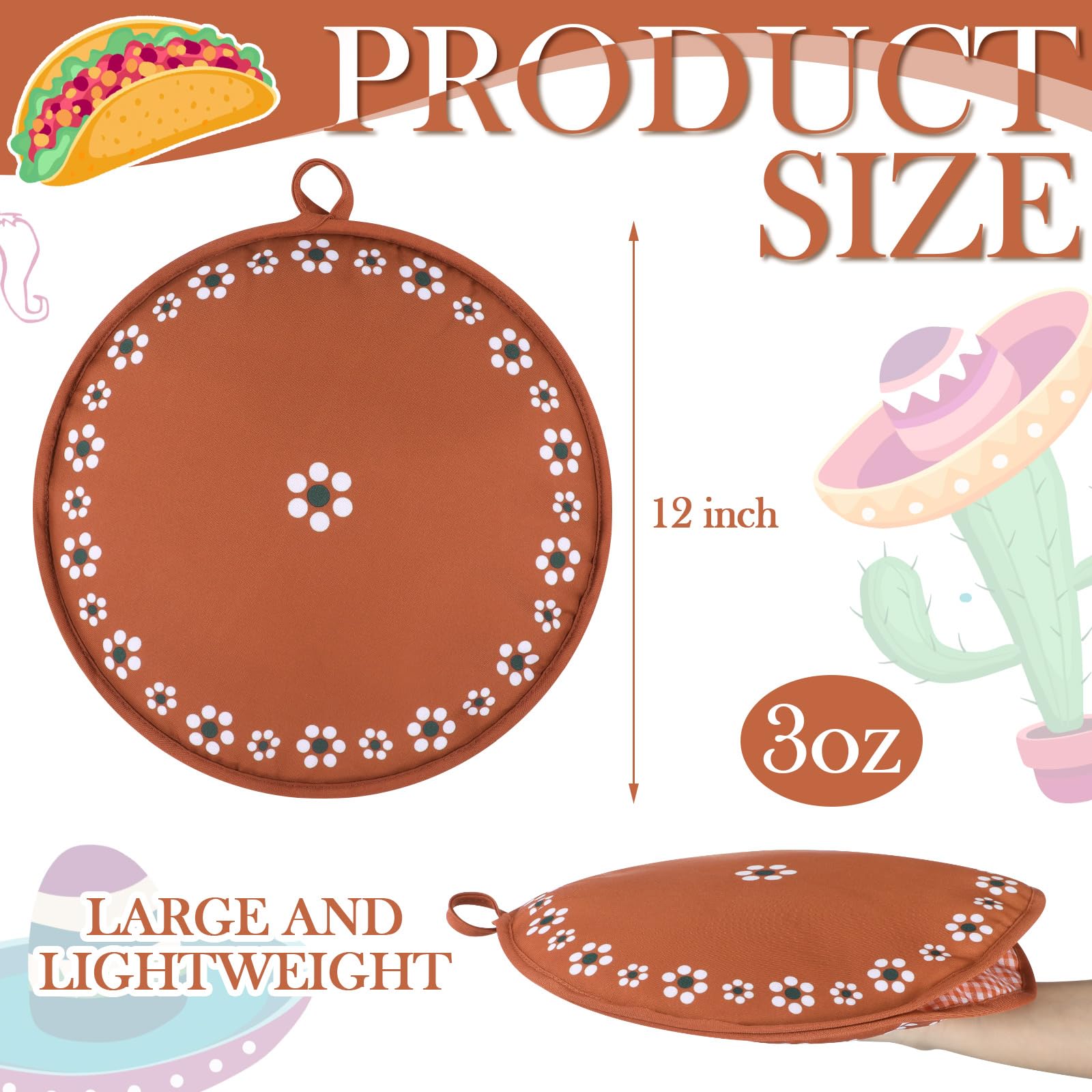 Honeydak diseño de barro de doble cara eleva la mesa con arte mexicano.
