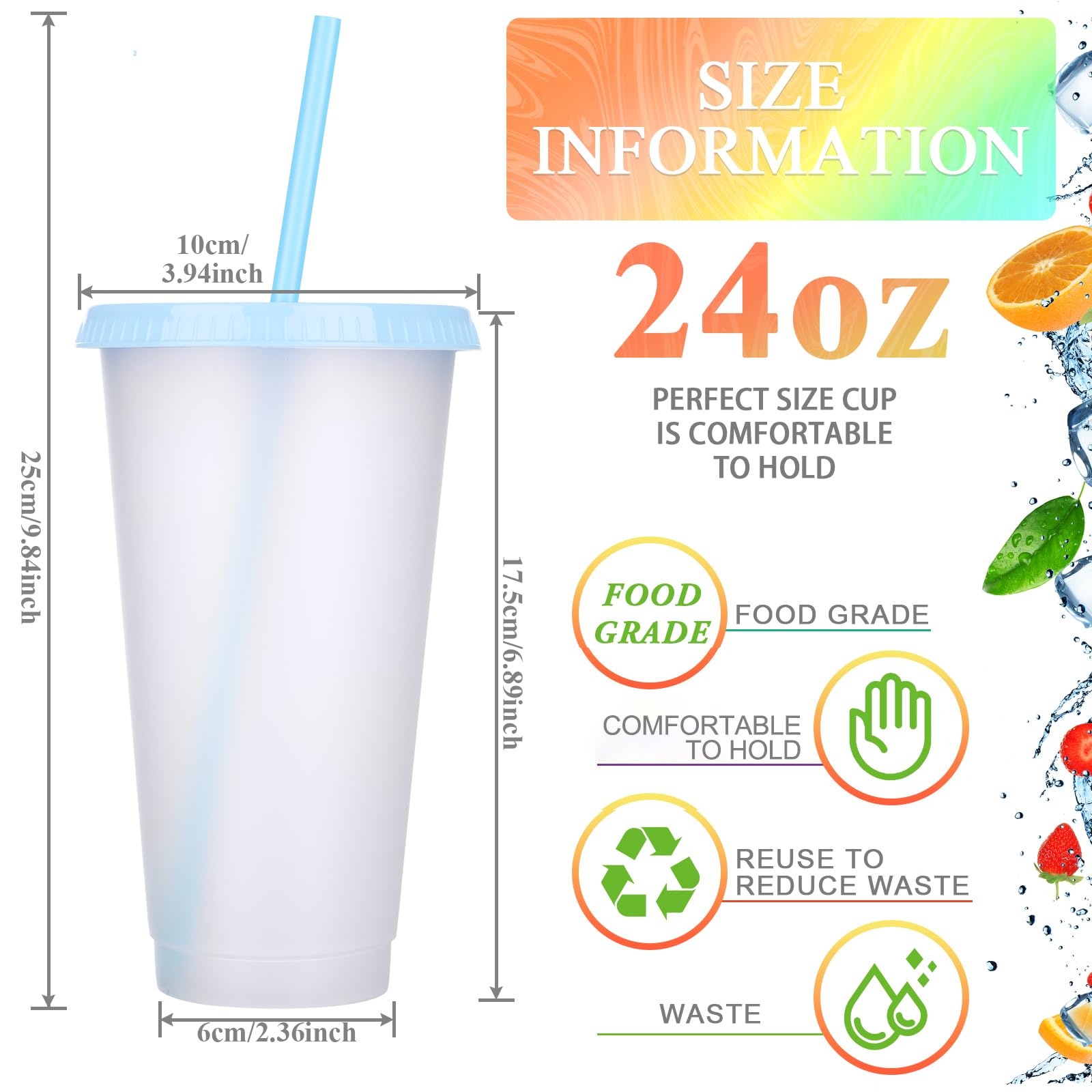 Vaso Honeydak diseño ergonómico para agarre cómodo